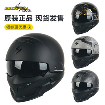 American SCORPION EXO SCORPION motorcycle helmet Warrior helmet retro helmet full helmet Harley half helmet anti-fog