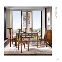 Five sets of five sets of one table and four chairs for the Oriental Hiroyai Restaurant