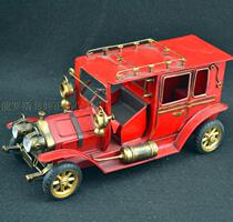 Russian iron car model handmade retro boy love room home furnishings