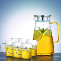 Yipin workshop glass cold kettle household high temperature resistant thickening explosion-proof increase capacity with a cold kettle tie pot