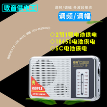 Tuo ring T-6605 old style one battery radio lithium dual-purpose medium wave FM elderly Radio