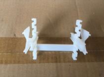 Glass brick special bracket partition wall to fill the gap hollow brick