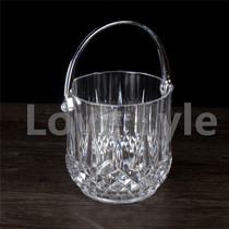 Acrylic ice bucket Bar KTV special ice bucket Transparent plastic ice bucket Ice bucket Crystal ice bucket