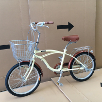 Export Japanese bicycle 20 inch retro Japanese style interior three-speed transmission bicycle leisure light commuter scooter
