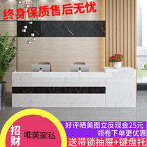 Front desk company barber bar counter hotel custom cash register computer desk clothing store bar desk front desk desk