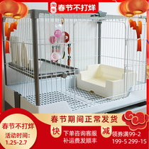 Dayang Rabbit Cage R81 Double Drawer Anti-spray Urine Rabbit Cage Household Extra Large Rabbit Dutch Pig Automatic Dung Cage