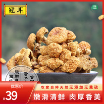 Slimy Mushrooms Dry Goods Pearl Mushrooms Edible Mushrooms 250g Gutian to eat Oyster Mushrooms Small Yellow Mushroom