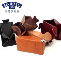 Schaffen business multifunctional leather pipe rack M1100 desktop bucket holder imported from Italy