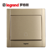 Rogrand switch socket panel Meihan gold doorbell switch button wall power Type 86
