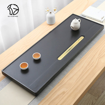 Natural Ujinshi Tea Tray Home Living Room Stone Tea Stand Size Simple Creative Kung Fu Tea Set Tea Sea Tray
