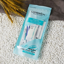 Longliqi Hotel Hotel Disposable Tooth Tooth Six-in-One Longliqi Toothbrush Toothpaste Six-piece Set