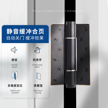  Invisible door hinge Hydraulic buffer Automatic closing rebound door closer Secret door spring damping hinge positioning hardware