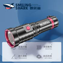  Diving flashlight Army special waterproof strong light charging underwater professional outdoor long-range ultra-bright night diving to catch the sea LED