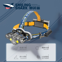 LED headlight head-mounted strong light charging super bright 5000 hernia lamp W miners lamp flashlight night fishing lamp Outdoor