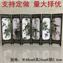 Antique small screen Chinese style decoration ornaments Chinese characteristics crafts Classical furniture trinkets gifts