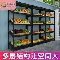 Fruit shelf Multi-layer display shelf Snack rack Cake rack Fresh supermarket fruit and vegetable rack Fruit display rack