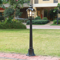 Outdoor Courtyard Light Grass Terrace Lamp American Retro Outdoor Waterproof Led Grass Light Villa Garden Doorway View Light