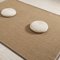 Sisal carpet Straw Nordic Tatami Living room Tea room Linen floor mat Jute Bedroom Japanese Linen carpet