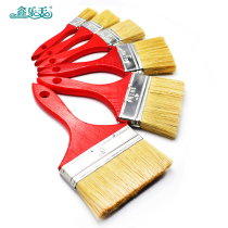 Xinletian white pig hair brush paint wood oil brush 1 inch 2 inch 3 inch 4 inch 5 inch pig hair brush