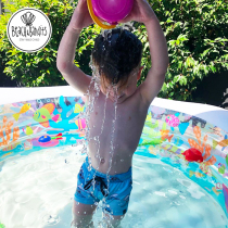 Dutch beach & bandits UPF50 professional children sunscreen shorts split swimming breathable waves