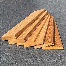 Anti-corrosion Wood deep carbonized wood wood floor outdoor exposed solid wood sauna board courtyard balcony ceiling board wood strip