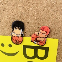 2 Slam Dunk basketball creative pushpins Cork photo wall decoration felt door message cartoon nail