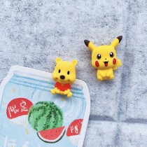 2 Vini Kachu cartoon shape cute little pushpins felt cork board creative photo scene decoration button nail