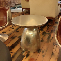 Aluminum skin mushroom a few round a few old fiberglass side a few living room coffee table short a few phone coffee table hotel matching round a few