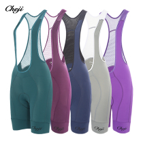 cheji] riding pants womens summer road mountain bike strap shorts high quality fabric slim hip lift