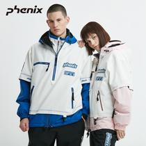 Phenix phoenix single and double board ski suit men and women tide brand retro jacket ski jacket PC972OT01