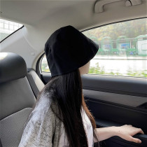 Self-closed cover fisherman hat lady spring and summer Han version 100 hitchhiking face small water barrel pelvic hat day series sun hat children net red