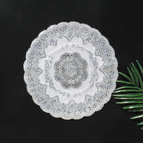 Hot Silver Gold Eurostyle Pvc Cup Cushion Dining Cushion Anti-Burn Mat Ktv Family Bowl Cushion Tray Submat Vase Flower Pot cushions