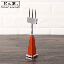 Famous Japanese chopping Moon three-pronged ice cone bar ice-breaking hammer ice cone ice ice cone ice ice drill ice chisel ice chisel