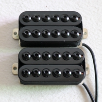 East Lilly Electric Guitar Double Coil Pickup High Output Wide Sounddomain MetalBlood White Brass Base Set