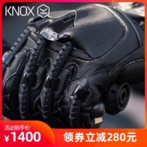 KNOX Mechanical exoskeleton motorcycle motorcycle Summer knight riding equipment Racing Carbon fiber mens fall gloves