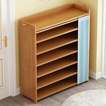 Shoe rack shoe cabinet door sturdy shelves Easy multilayer anti-dust Home Economy Type Large-capacity shoes containing cabinet