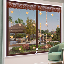 Anti-mosquito screen screen self-adhesive window curtain Velcro sand window magnetic magnet curtain self-contained screen door household