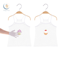 Summer female baby camisole Summer baby camisole Bamboo fiber thin bottom small camisole