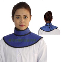 Thyroid protection Collar x-ray Radiology Interventional dentistry ct particle implantation Radiation protection Lead neck sleeve Neck protection