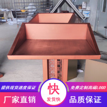 Customized sales department outdoor reception desk welcome desk property concierge stainless steel podium hotel speech counter