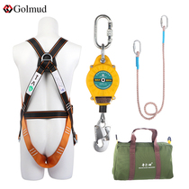 Safety belt outdoor anti-fall exterior wall construction high-altitude operation fall arrester wire rope safety protection FB8107