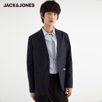 JackJones Jack Jones Summer Man Slim Retro Commuter Simple Casual Striped Jacket Jacket 221108006