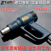 Imported Motor Industrial Grade 2000W hot air gun adjustable temperature blowing gun blowing machine baking gun Hot blowing gun