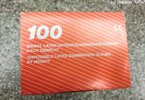 Youlig disposable powder-free latex gloves S small M medium size L large 100 box latex inspection gloves