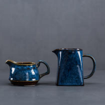 Ceramic male cup tea leak set Tea Sea Glass thickened heat-resistant filter male cup tea dispenser kung fu tea set accessories