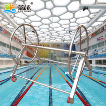 Swimming pool swimming channel line tensioner swimming pool line winding machine combined swimming pool equipment 304 stainless steel retractor