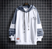 Mens sweater spring and autumn Korean version of the trend wild loose student autumn handsome hooded ins autumn clothes