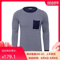 Eagle claw action Merino wool sweater Mens autumn and winter thin sweater Sea soul shirt pullover round neck base shirt