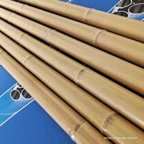 201 stainless steel imitation Bamboo Bamboo pipe paint yellow wood grain transfer old bamboo guardrail landscape fence Park 304