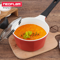 Neoflam ceramic milk pot baby baby food supplement pot non-stick pot household small milk pot cooking pot hot milk Net red pot